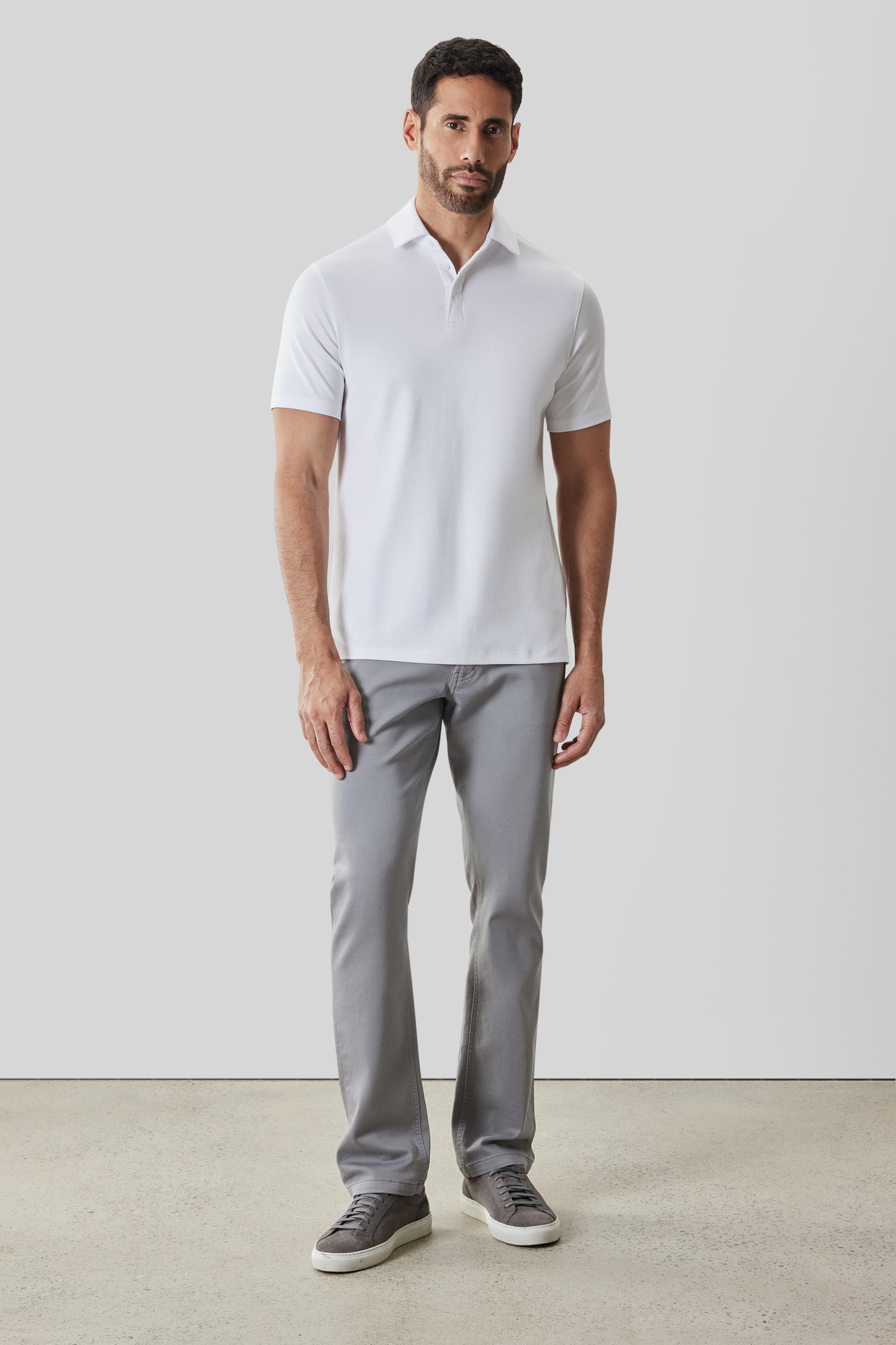 The Barakett Covered Placket Polo