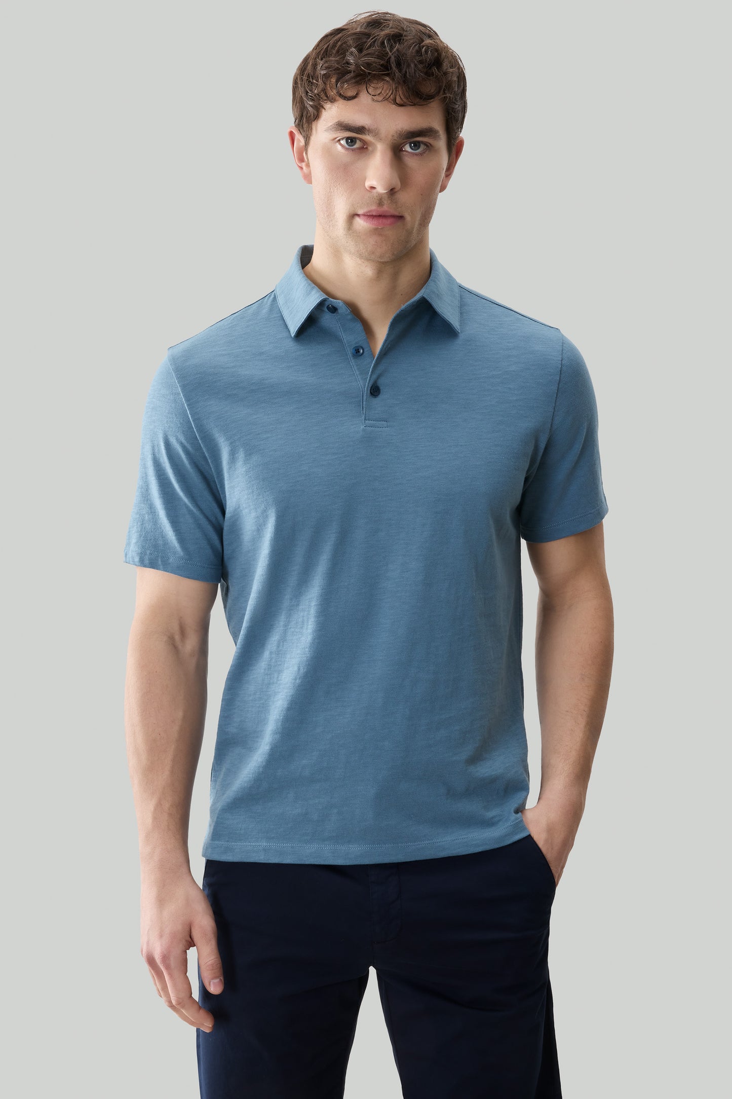 Brightwood Short Sleeve Slub Polo
