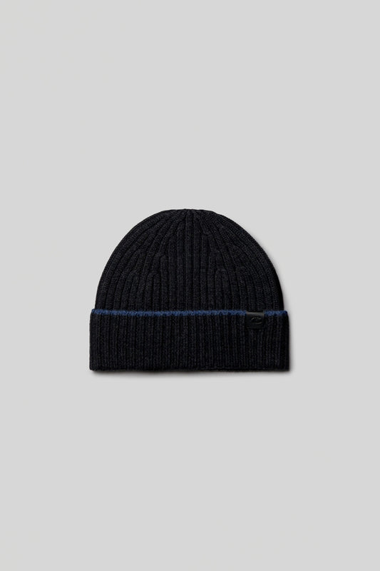 Andrew Merino Wool Rib Knit Hat