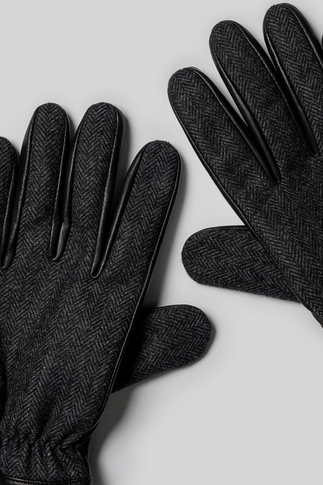 Weber Herringbone Leather Glove