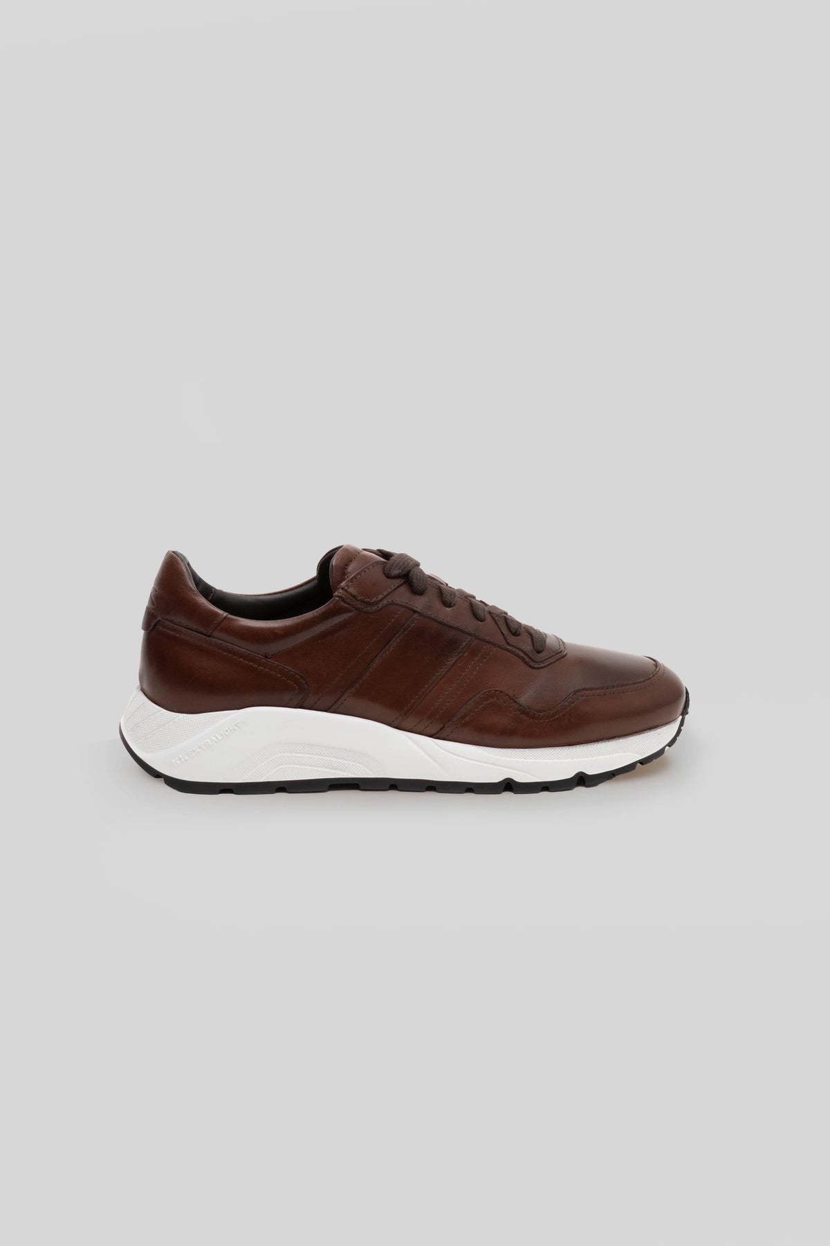 JOGGER EN CUIR JACKSON - Chocolat
