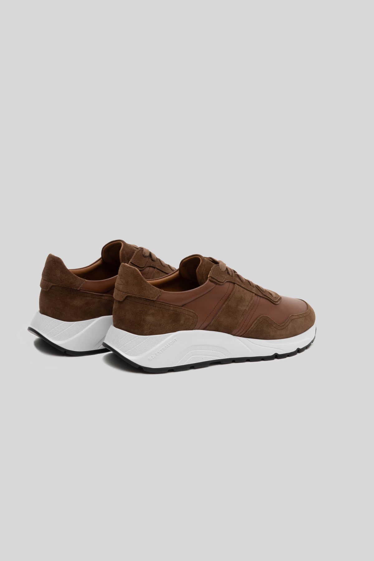 JACKSON LEATHER JOGGER-Cognac