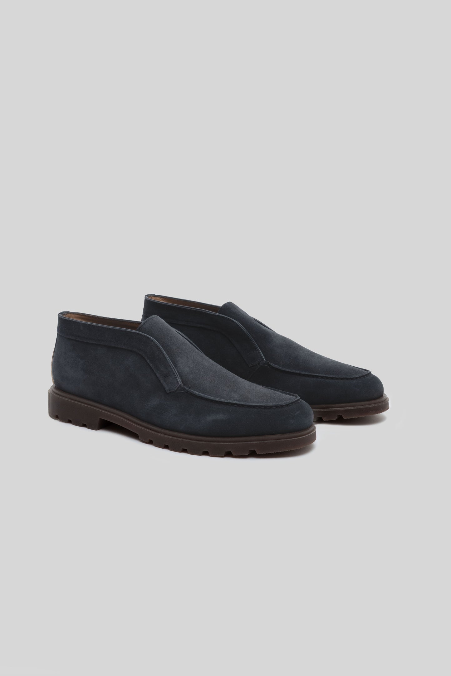 BOTTE EN DAIM DARCY - Marine