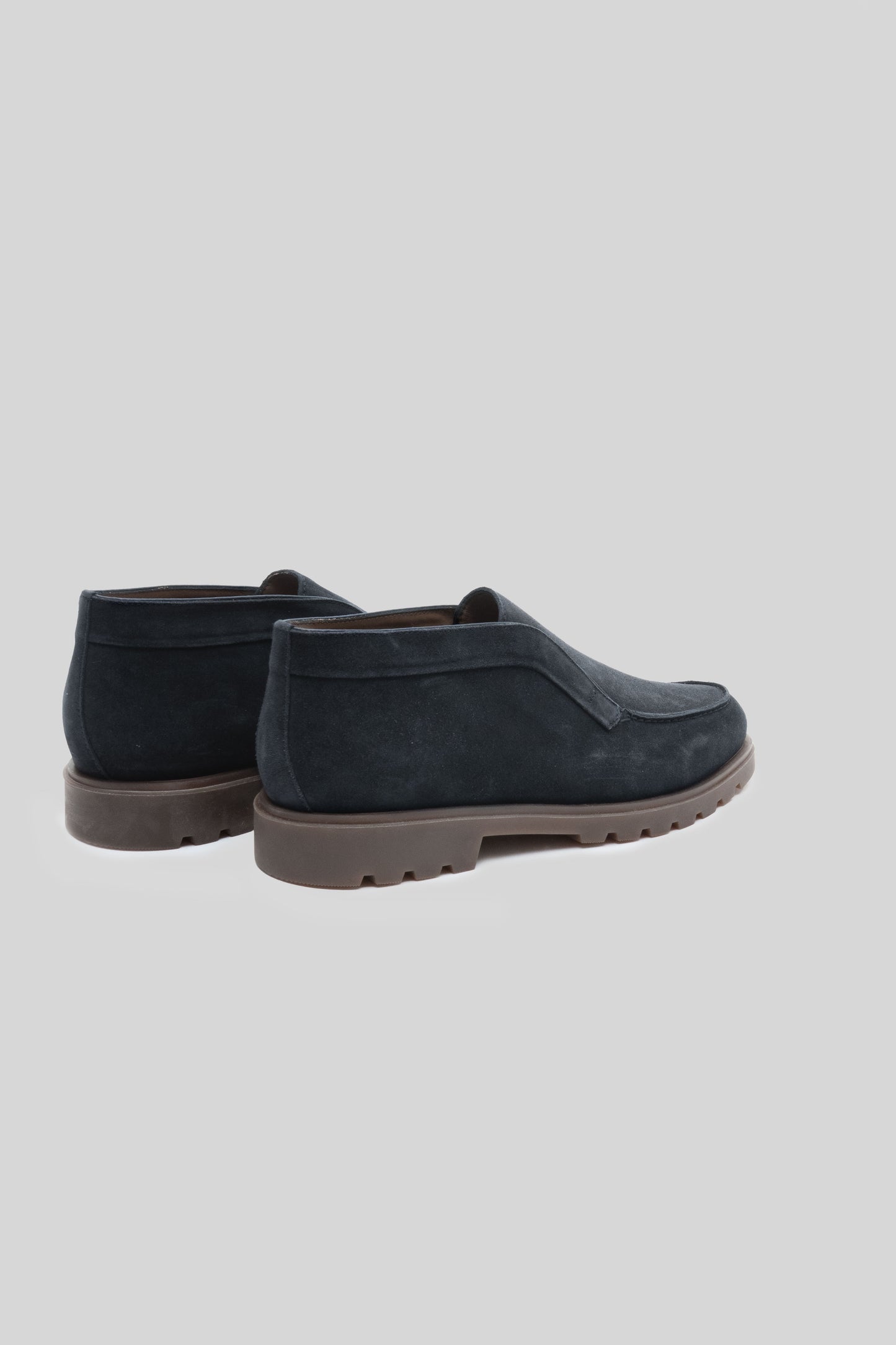BOTTE EN DAIM DARCY - Marine